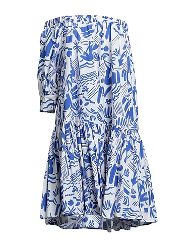 ATTIC AND BARN Short dress White 100% Cotton