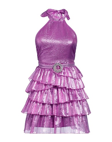 LA SEMAINE Paris Short dress Mauve 100% Polyester