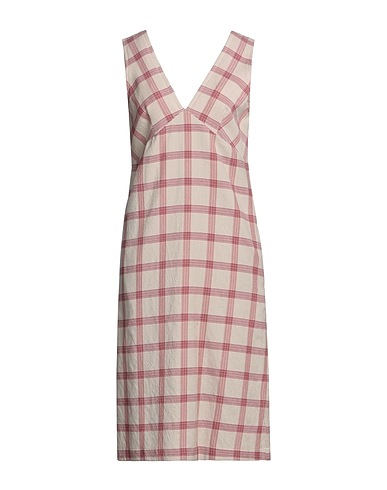 KATIA GIANNINI Midi dress Sand 50% Virgin Wool, 50% Cotton