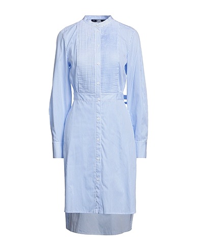 KARL LAGERFELD Office dress Light blue 100% Cotton