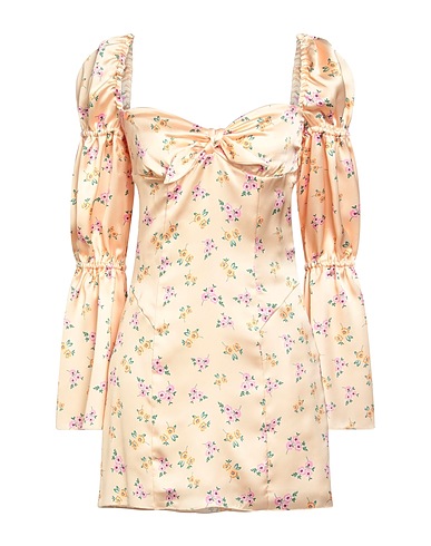 LA SEMAINE Paris Short dress Apricot 68% Polyester, 32% Recycled polyester