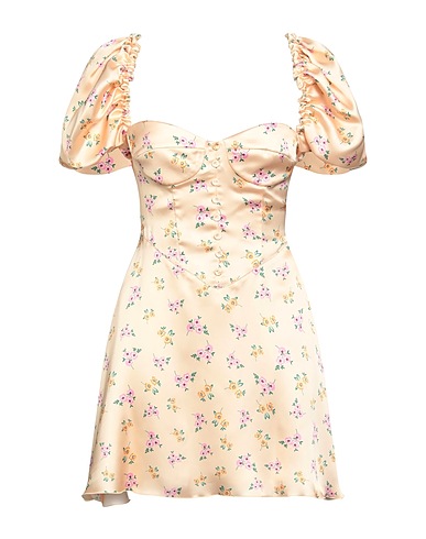 LA SEMAINE Paris Short dress Apricot 68% Polyester, 32% Recycled polyester