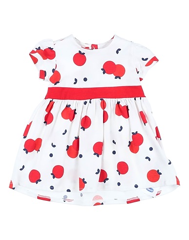CHICCO Vestido para bebé  White 95% Cotton, 5% Elastane