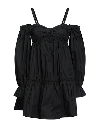 PATRIZIA PEPE Schulterfreies Top Schwarz 100% Baumwolle
