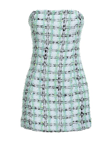 FAITH CONNEXION Short dress 36% Acrylic, 33% Cotton, 21% Polyester, 6% Polyamide, 4% Linen