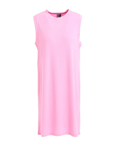 PIECES Robe courte Rose 65% Polyester, 30% Viscose, 5% Élasthanne