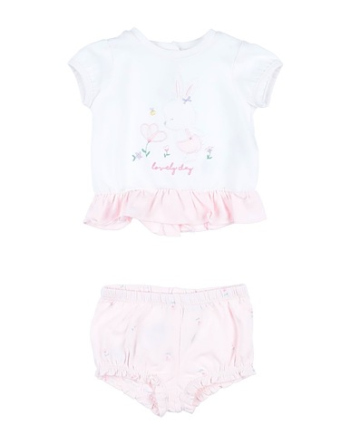CHICCO Baby co-ord  White 95% Cotton, 5% Elastane