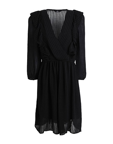 ONLY Short dress Black 86% Viscose, 14% Nylon