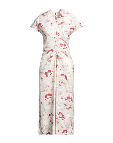 COLVILLE Midi dress Beige 100% Cotton