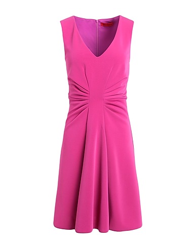 MAX&Co. Office dress Magenta 93% Polyester, 7% Elastane
