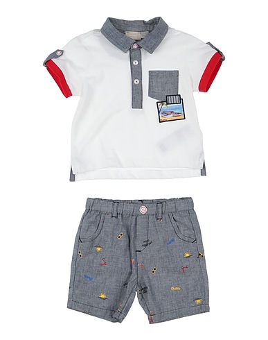 CHICCO Baby co-ord  White 100% Cotton