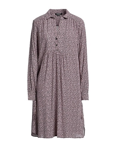 TRUE RELIGION Midi dress Pink 100% Viscose
