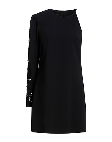 PINKO Kurzes Kleid Schwarz 98% Polyester, 2% Elastan