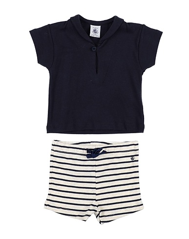 PETIT BATEAU Baby co-ord  Midnight blue 100% Cotton