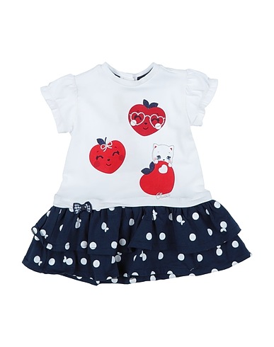CHICCO Vestido para bebé  White 95% Cotton, 5% Elastane
