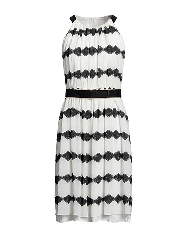 MAX MARA Short dress White 76% Silk, 24% Acetate