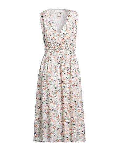 L' AUTRE CHOSE Midi dress White 100% Cotton