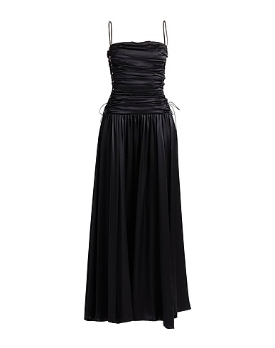 ROCHAS Long dress Black 100% Silk