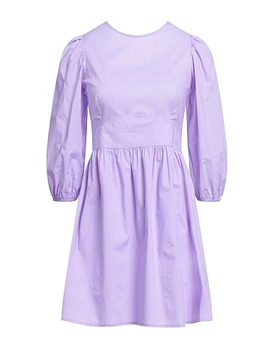 NANÀ ITALIAN HEART Short dress Lilac 100% Cotton