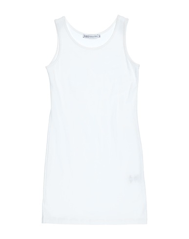 PATRIZIA PEPE Dress White 94% Cotton, 6% Elastane