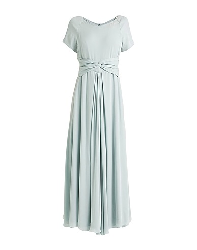 EMPORIO ARMANI Long dress Azure 100% Silk