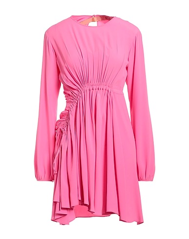 N°21 Short dress Fuchsia 69% Acetate, 31% Silk