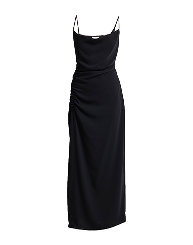 P.A.R.O.S.H. Long dress Black 100% Polyester