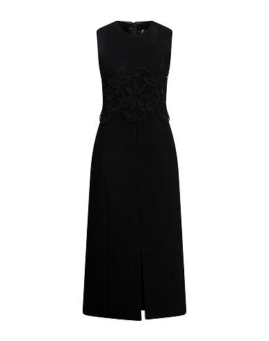 SLY010 Midi dress Black 100% Virgin Wool