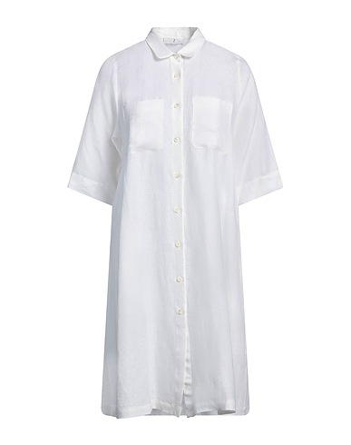 WHYCI Midi dress White 100% Cotton