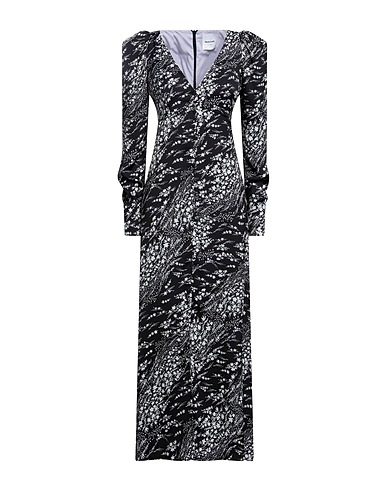 BLACK CORAL Vestito chemisier Nero 100% Poliestere