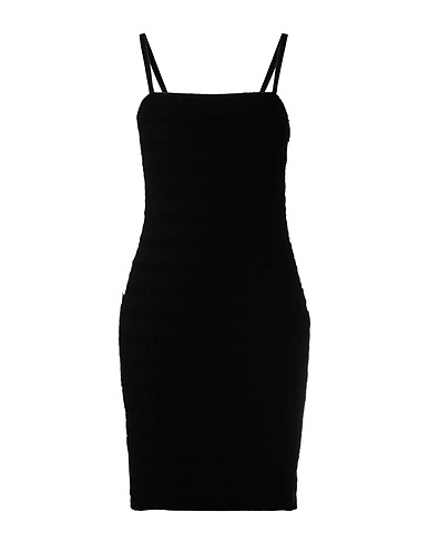 CAVALLI CLASS Sheath dress Black 69% Viscose, 25% Polyamide, 6% Elastane, Polyester