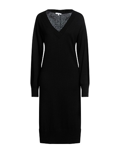 PATRIZIA PEPE Kleid für das Büro Schwarz 50% Polyamid, 35% Viskose, 10% Wolle, 5% Kaschmir