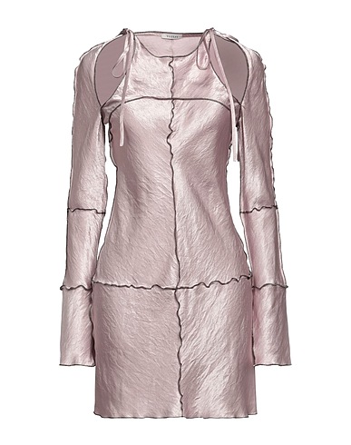 YUZEFI Short dress Lilac 100% Acetate