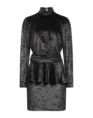 GAëLLE Paris Sheath dress Black 90% Polyester, 10% Elastane