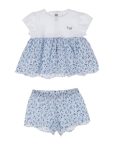 IL GUFO Baby co-ord  Sky blue 100% Cotton