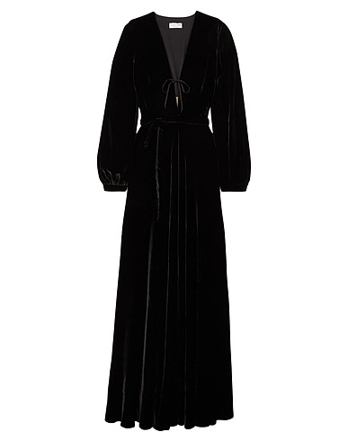 RAQUEL DINIZ Long dress Black 100% Silk