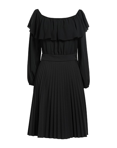 BE BLUMARINE Short dress Black 95% Polyester, 5% Elastane