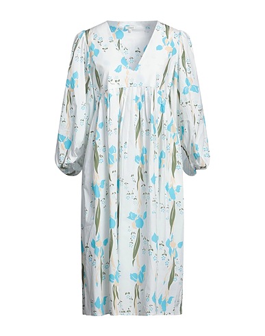 MANOUSH Vestito da ufficio Bianco 100% Cotone