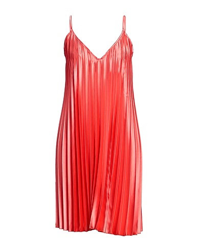 BERNA Short dress Coral 100% Polyester