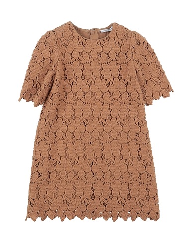 DOLCE&GABBANA Dress Camel 46% Acrylic, 34% Wool, 16% Polyester, 4% Cashmere