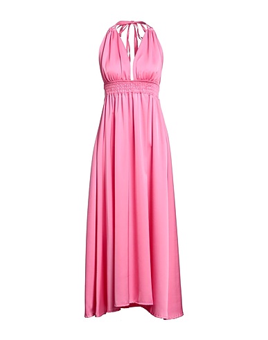 BERNA Long dress Pink 100% Polyester