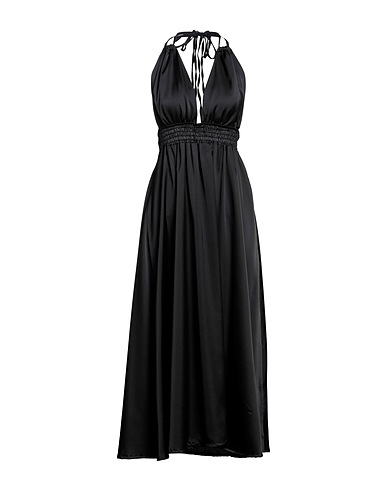 BERNA Long dress Black 100% Polyester