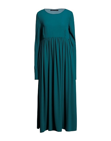 ALESSIO BARDELLE Midi dress Emerald green 100% Polyester