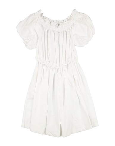 PINKO UP Vestito Bianco 100% Cotone