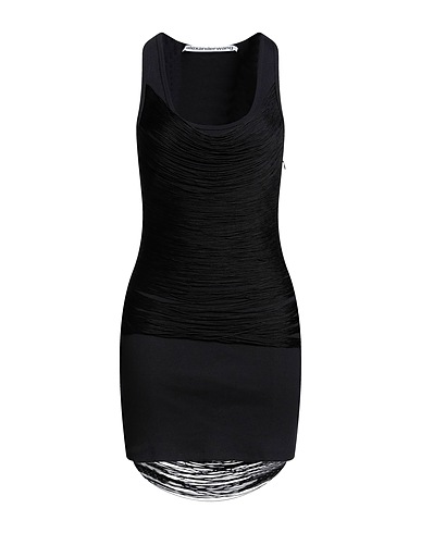 ALEXANDERWANG.T Sheath dress Black 65% Cotton, 29% Polyamide, 6% Elastane