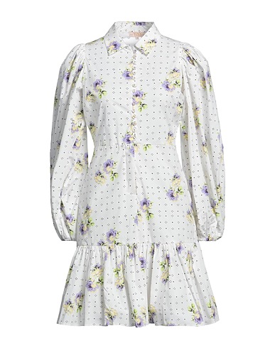 byTIMO Shirt dress White 100% Cotton