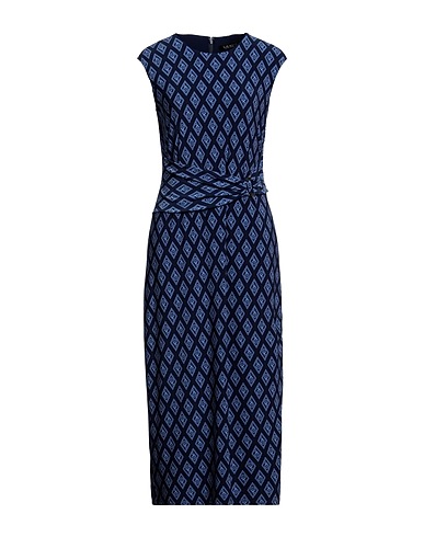LAUREN RALPH LAUREN Платье миди Иссиня-чёрный 95% Полиэстер, 5% Эластан