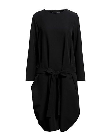 ALESSIO BARDELLE Short dress Black 70% Viscose, 19% Polyester, 11% Elastane