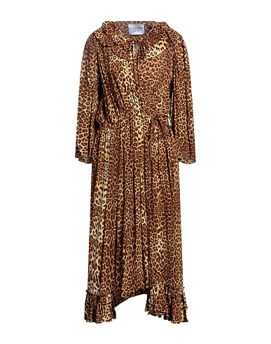 LAURENCE BRAS Midi dress Brown 100% Viscose