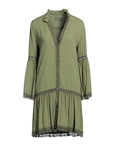 JADICTED Shirt dress Sage green 100% Viscose